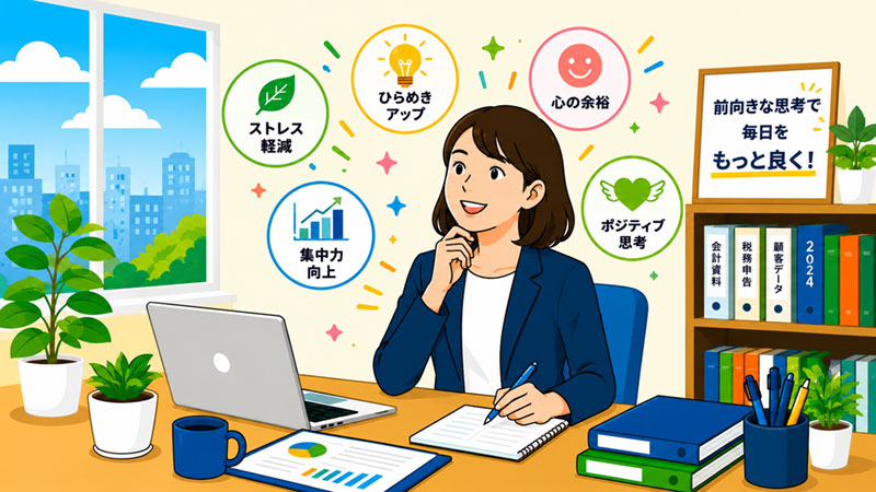 ポジティブ思考を習慣に。日々のパフォーマンスを高めるコツ
